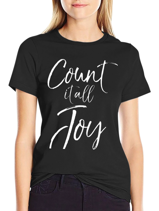 Count It All Joy T-Shirt - Christian Inspired Tee