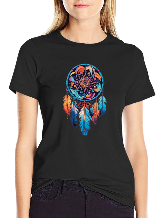 Dreamcatcher Graphic Tee - Boho Style