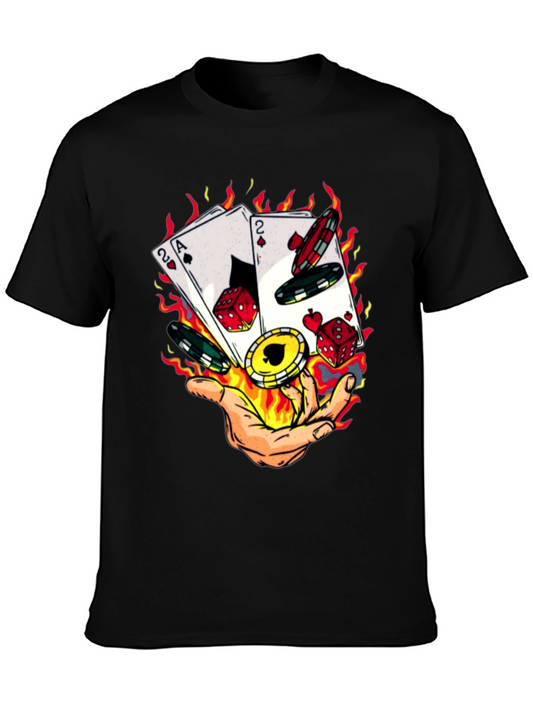 Gamblers Luck Graphic T-Shirt