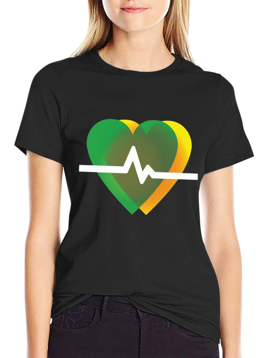 Heartbeat Graphic T-Shirt