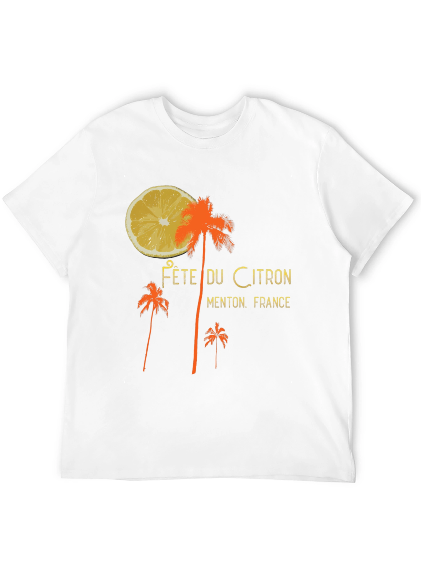 Fête du Citron Graphic Tee - Menton France