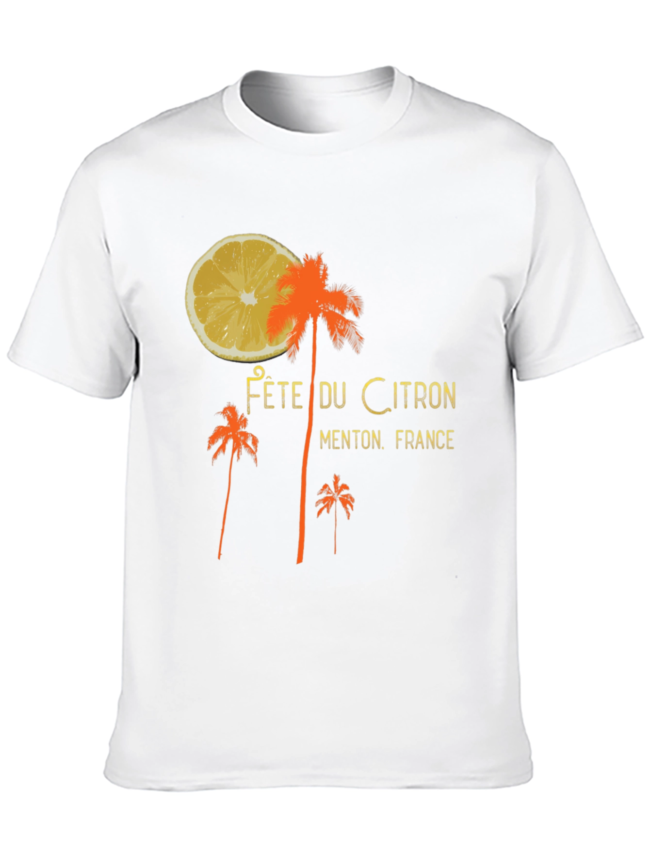 Fête du Citron Graphic Tee - Menton France
