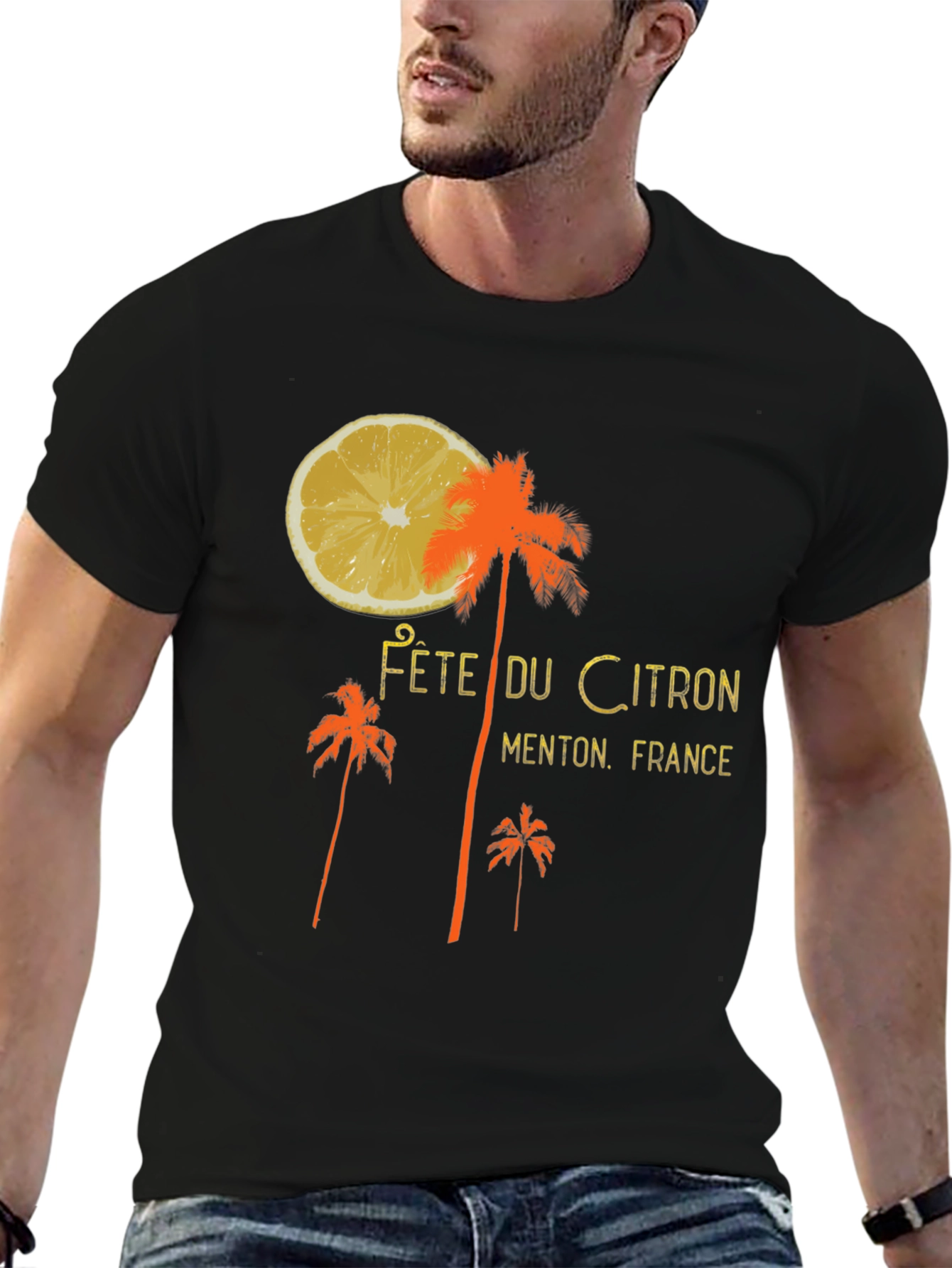 Fête du Citron Graphic Tee - Menton France