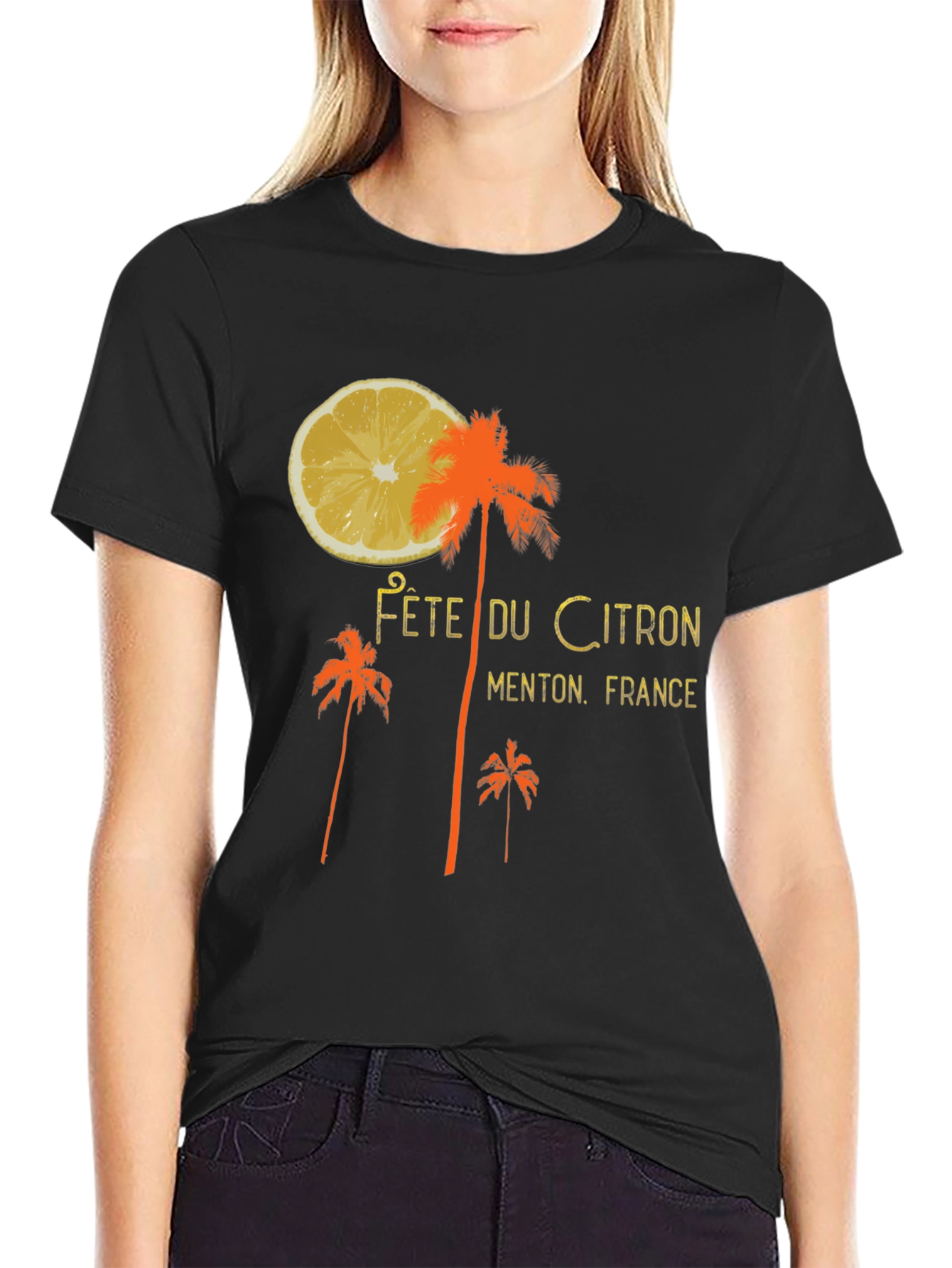 Fête du Citron Graphic Tee - Menton France