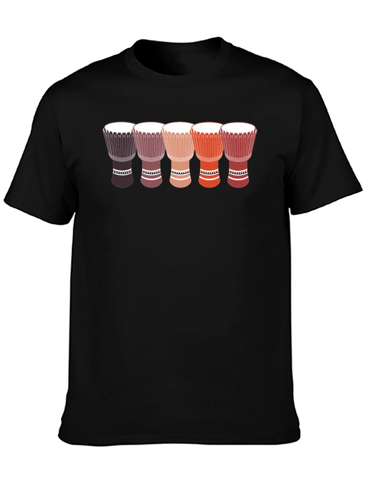 Djembe Drum T-Shirt - Music Lover Tee