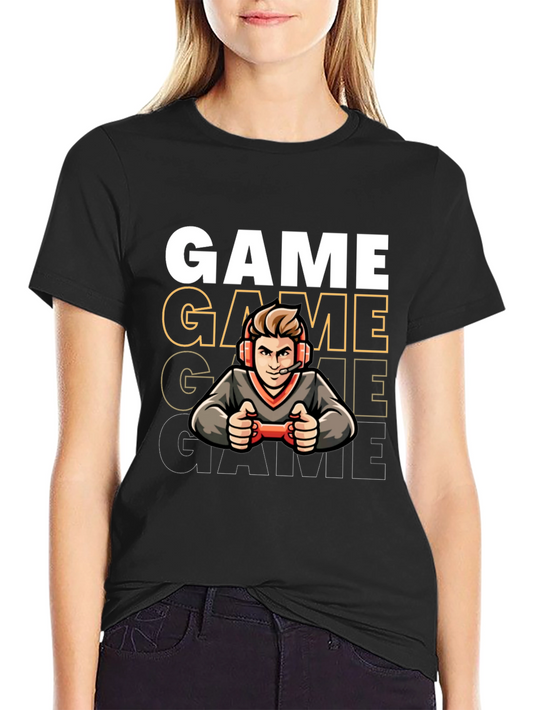 Gamer Graphic Tee - Playtime Ready!