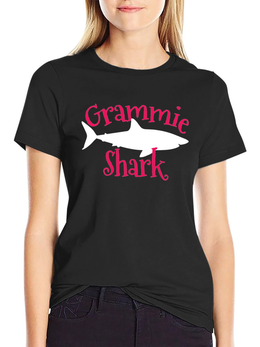 Grammie Shark T-Shirt - Cute Family Tee
