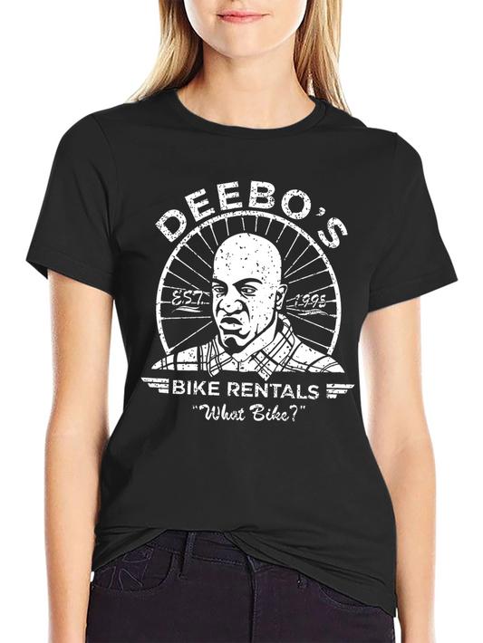 Deebos Bike Rentals T-Shirt - What Bike?