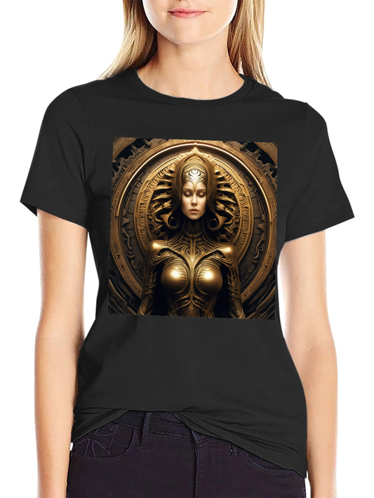 Goddess in Gold Graphic Tee