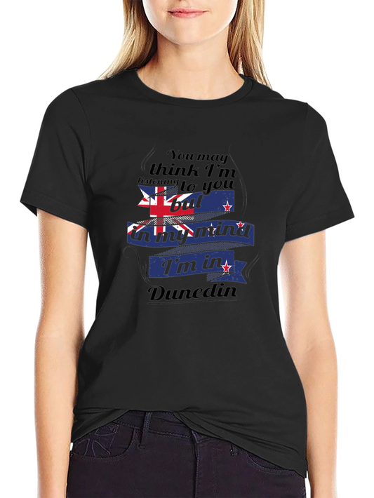 Dunedin Mind T-Shirt: NZ Flag Design