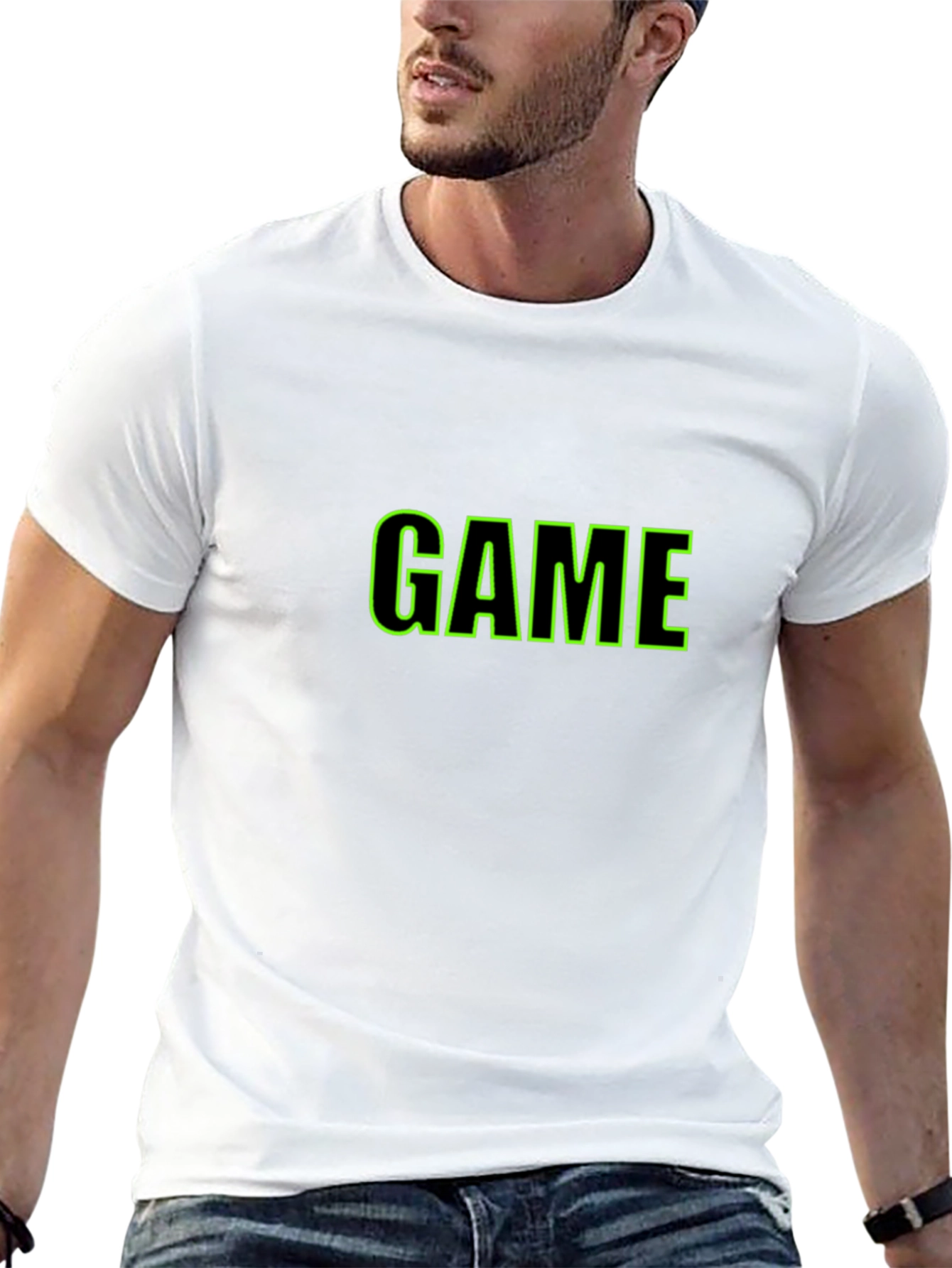 Gamer Style Black T-Shirt