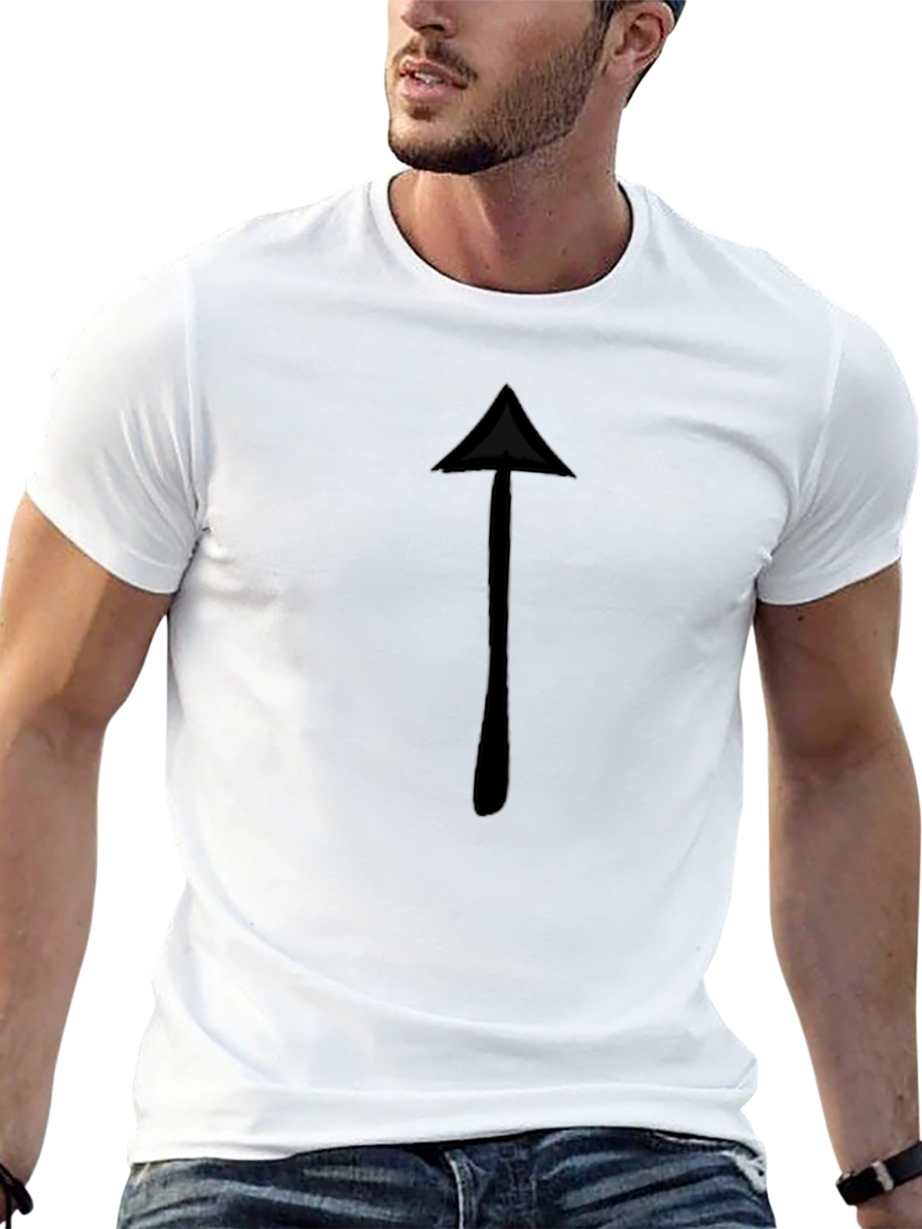 Arrow Graphic Tee - Casual Comfort