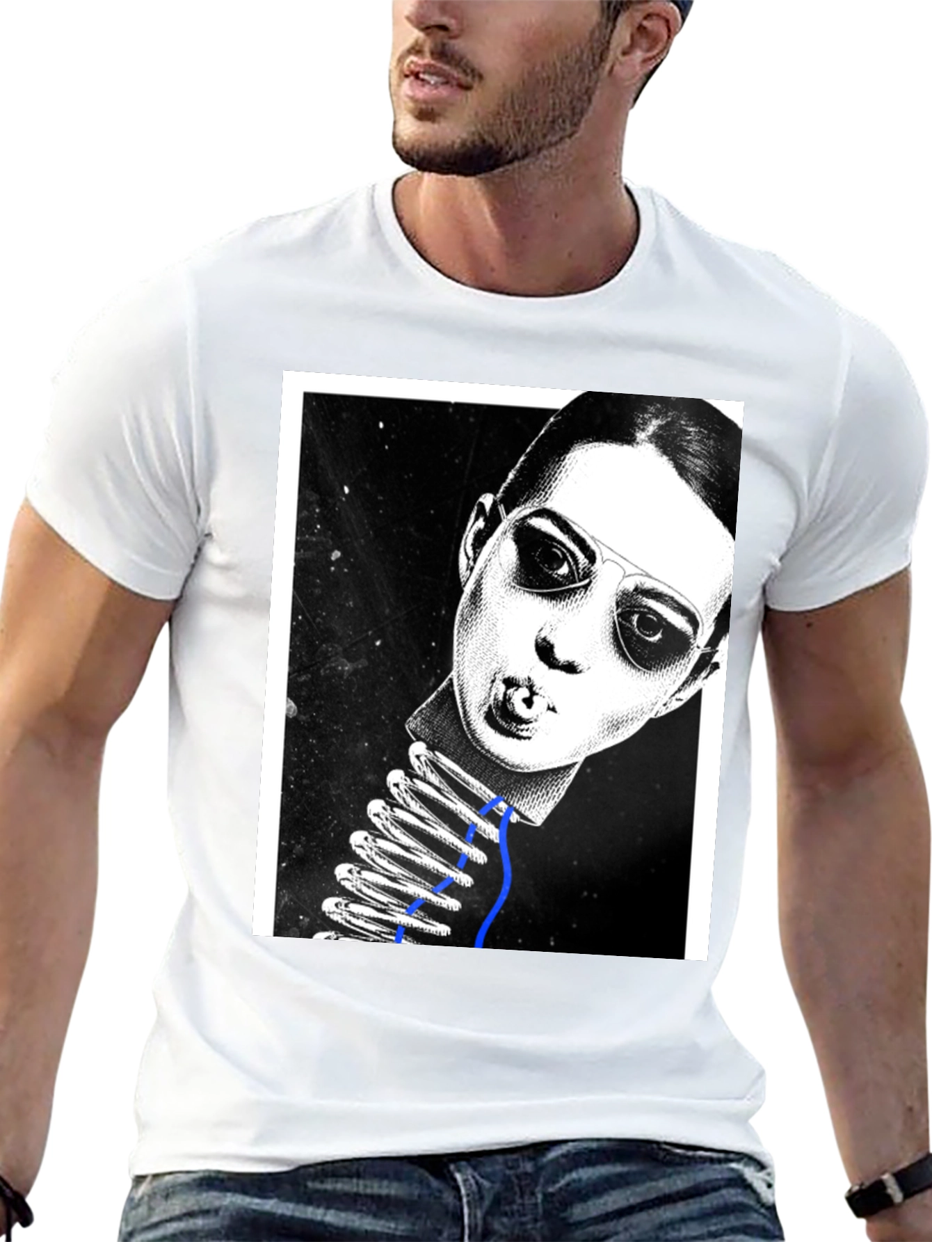 Abstract Graphic Tee