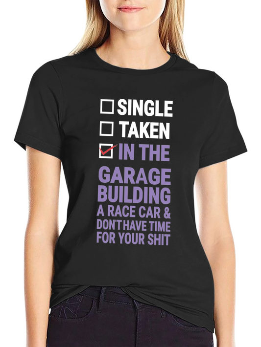 Garage Life T-Shirt - Racing Car Enthusiast Tee