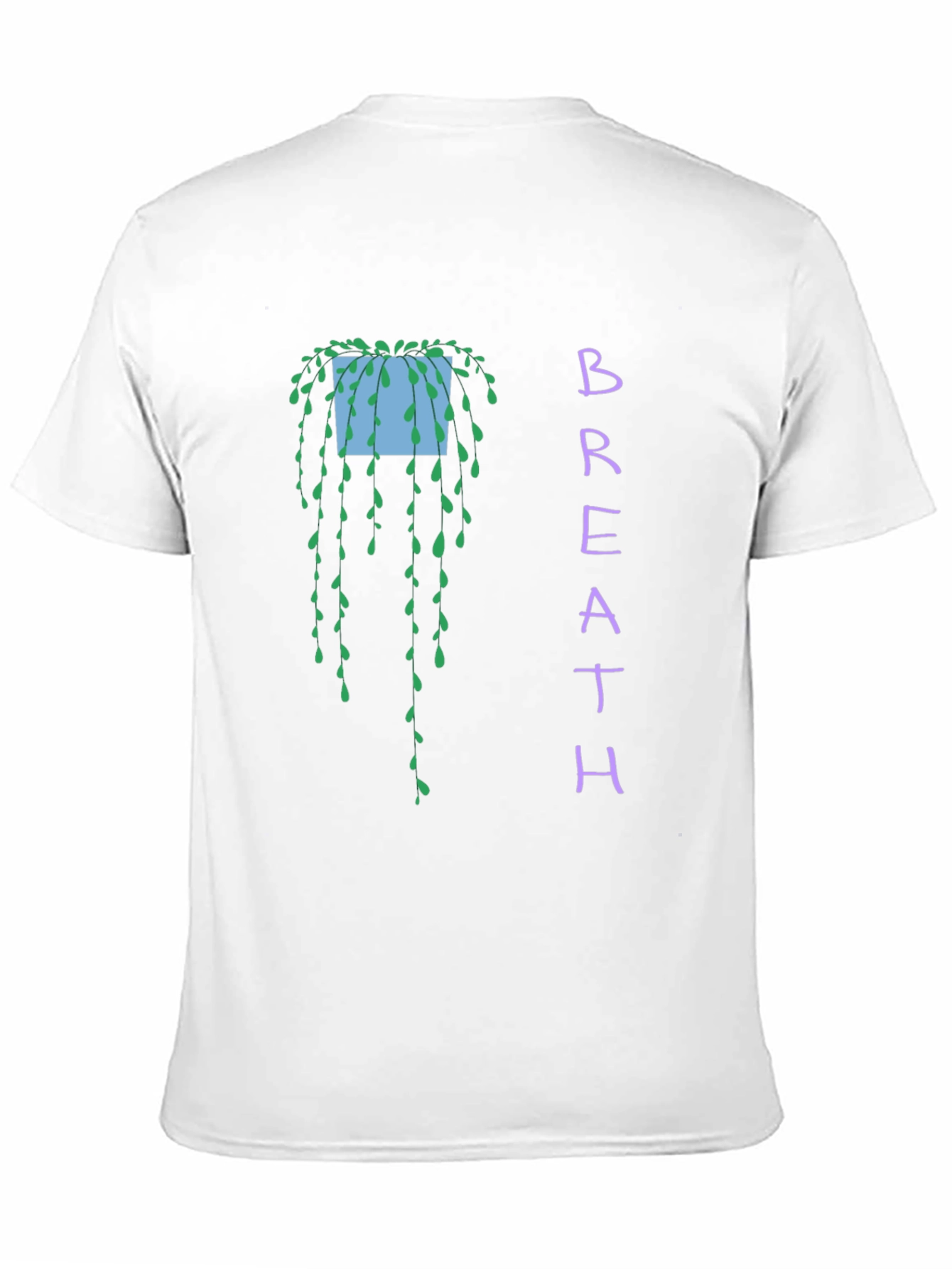 Breath Plant T-Shirt - Black