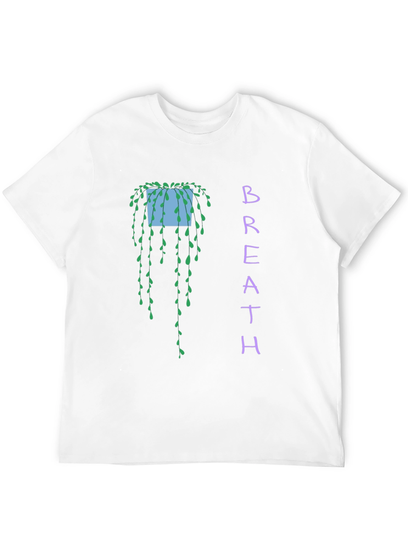Breath Plant T-Shirt - Black