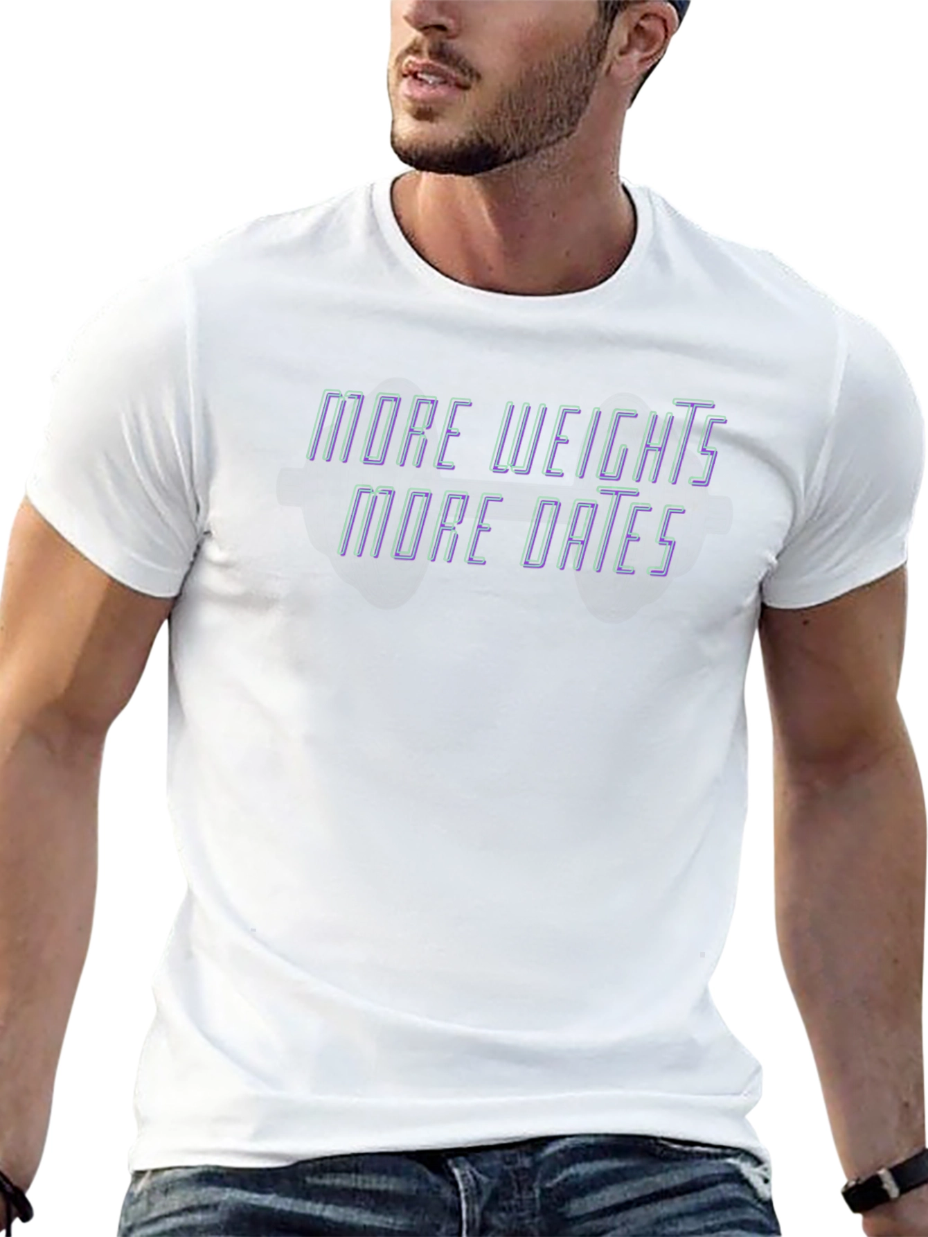 More Weights More Dates Graphic Tee