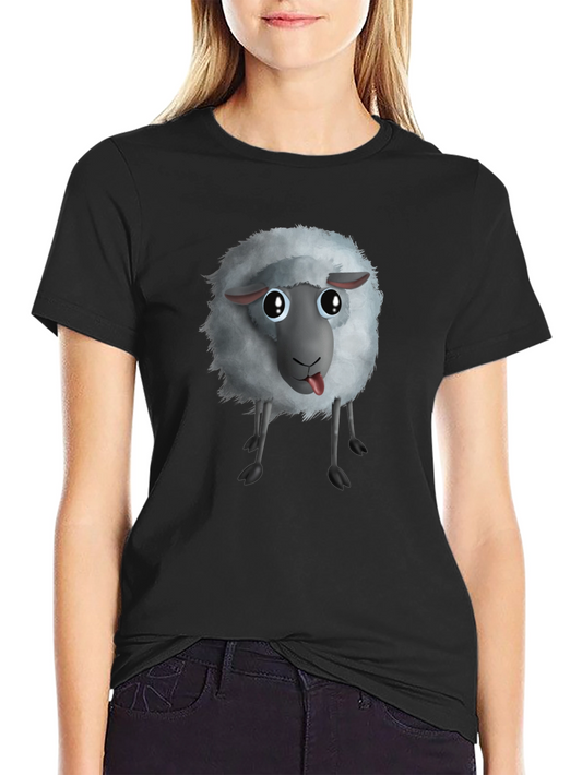 Funny Sheep Graphic T-Shirt