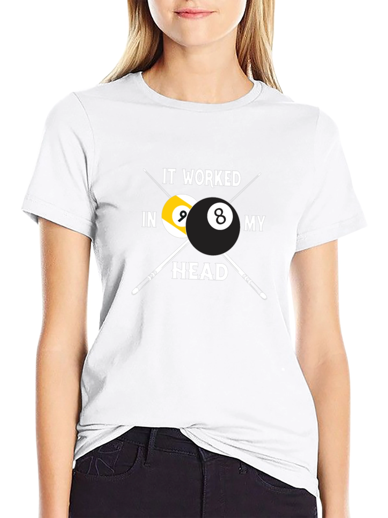 Billiard Balls Graphic T-Shirt - Funny Pool Player Tee