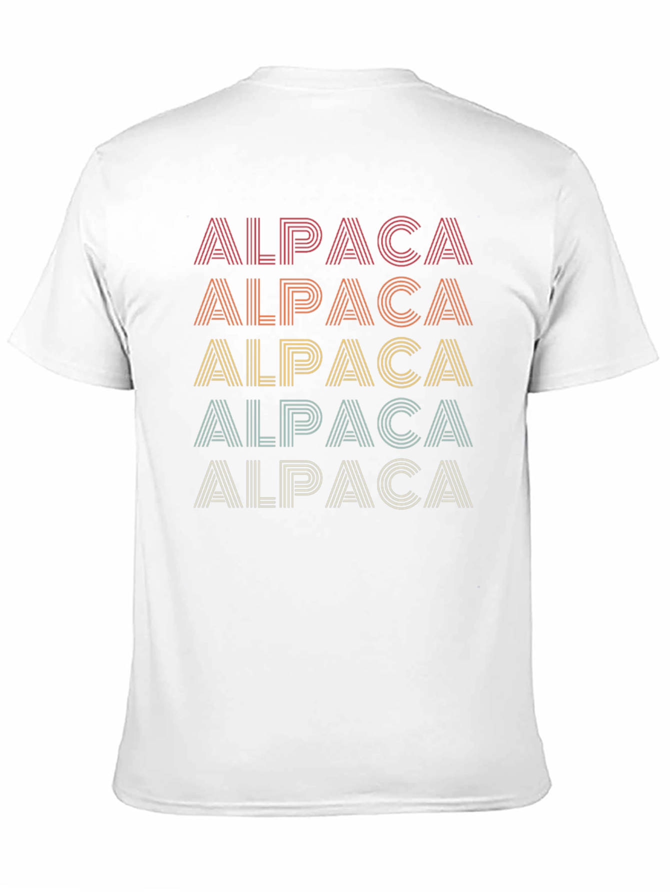 Retro Alpaca T-Shirt - Stylish Graphic Tee