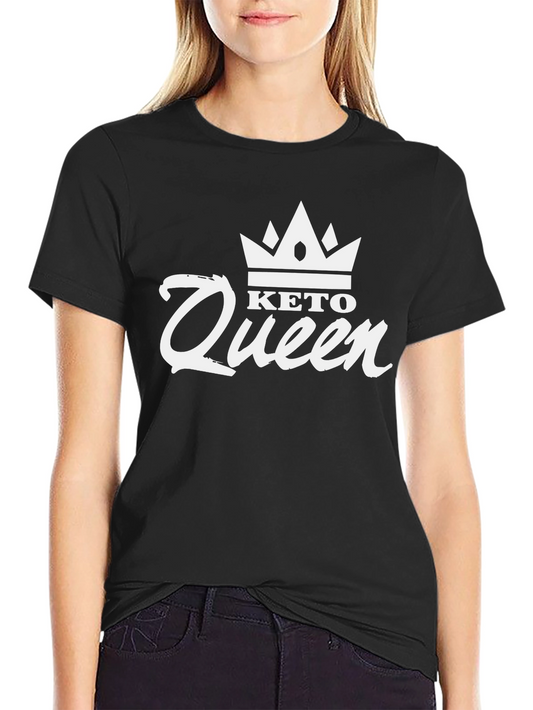 Keto Queen Black T-Shirt