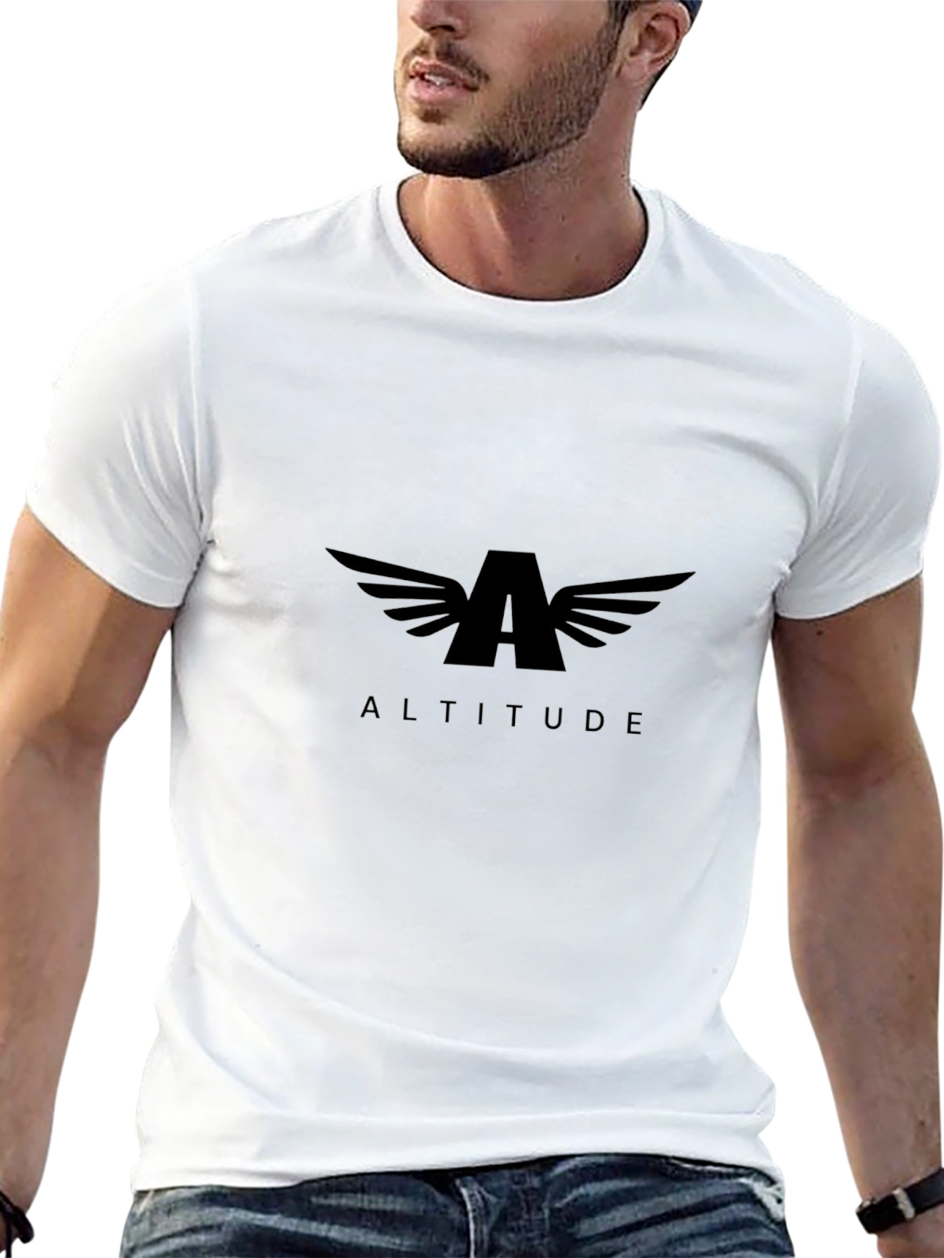 Altitude Graphic T-Shirt - Mens Black Tee