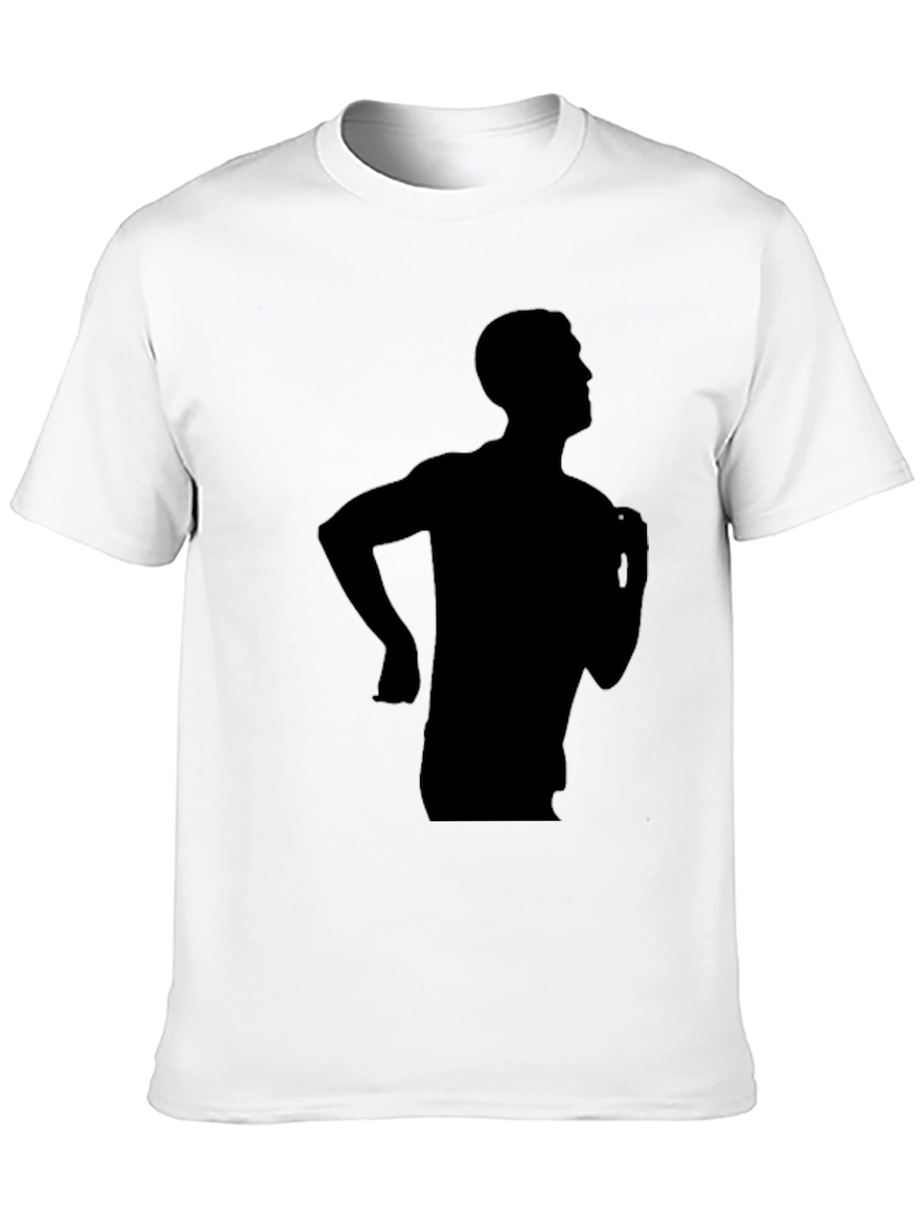 Silhouette Graphic Black T-Shirt