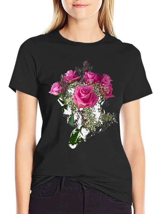 Floral Bouquet Graphic T-Shirt