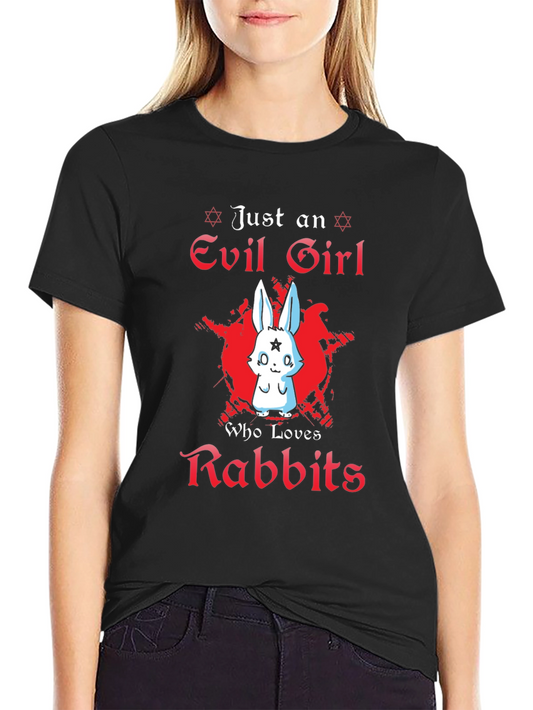 Evil Girl Rabbit T-Shirt