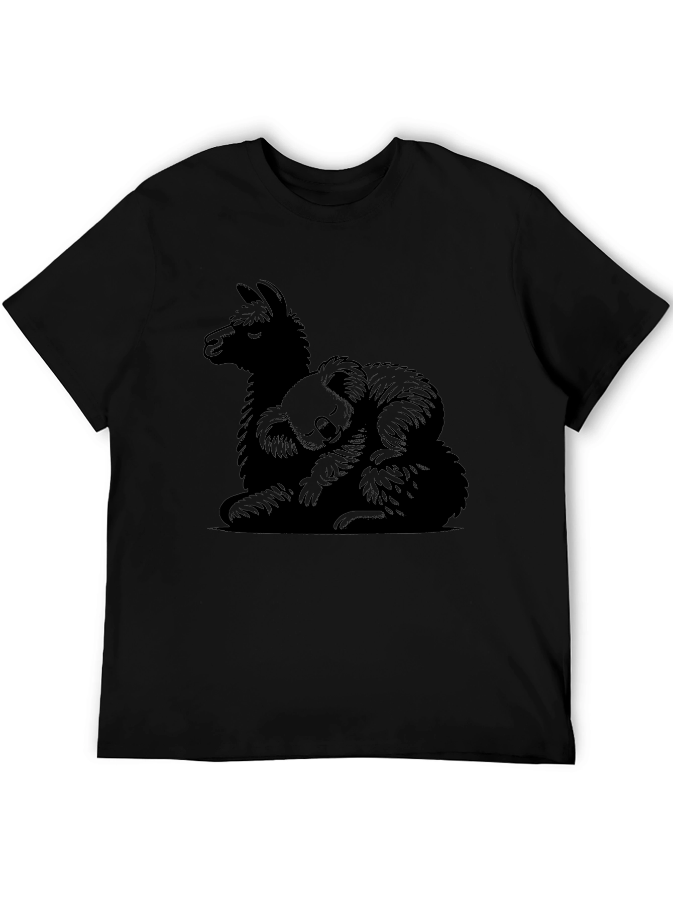 Llama & Koala Graphic Tee - Cozy Comfort