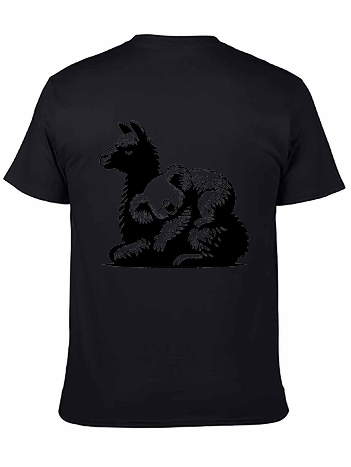 Llama & Koala Graphic Tee - Cozy Comfort