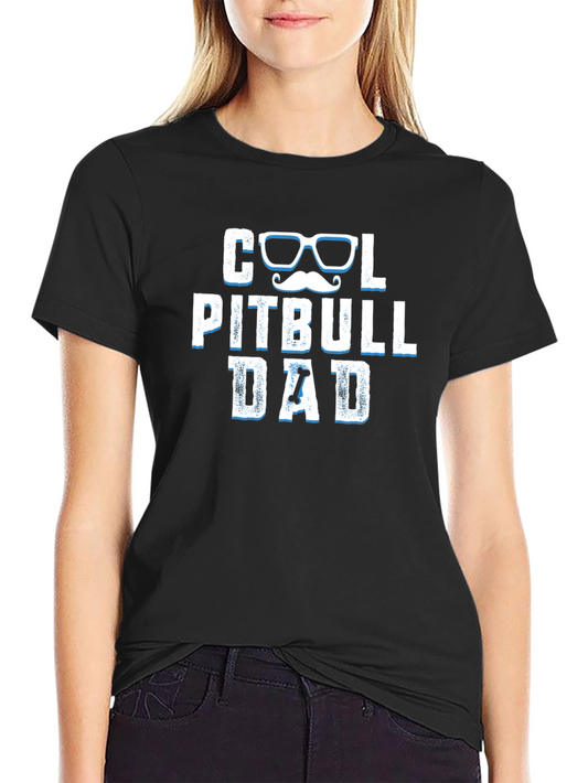 Cool Pitbull Dad T-Shirt - Perfect Gift for Dog Lovers