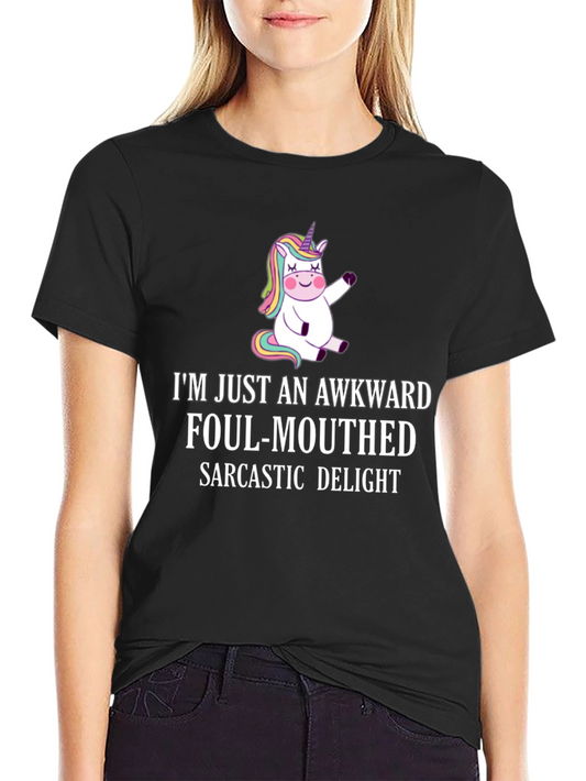 Awkward Foul-Mouthed Sarcastic Delight Tee