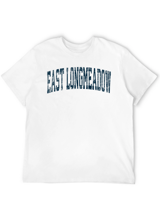 East Longmeadow Graphic Tee - Distressed Print