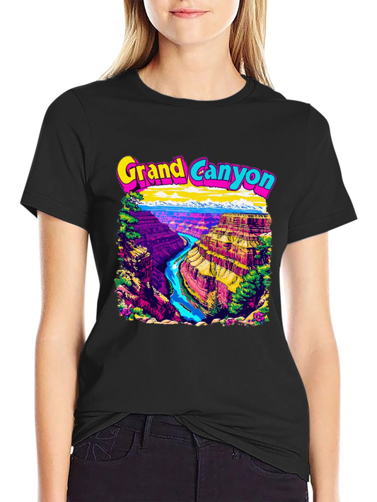 Grand Canyon Graphic Tee - Mens Black T-Shirt