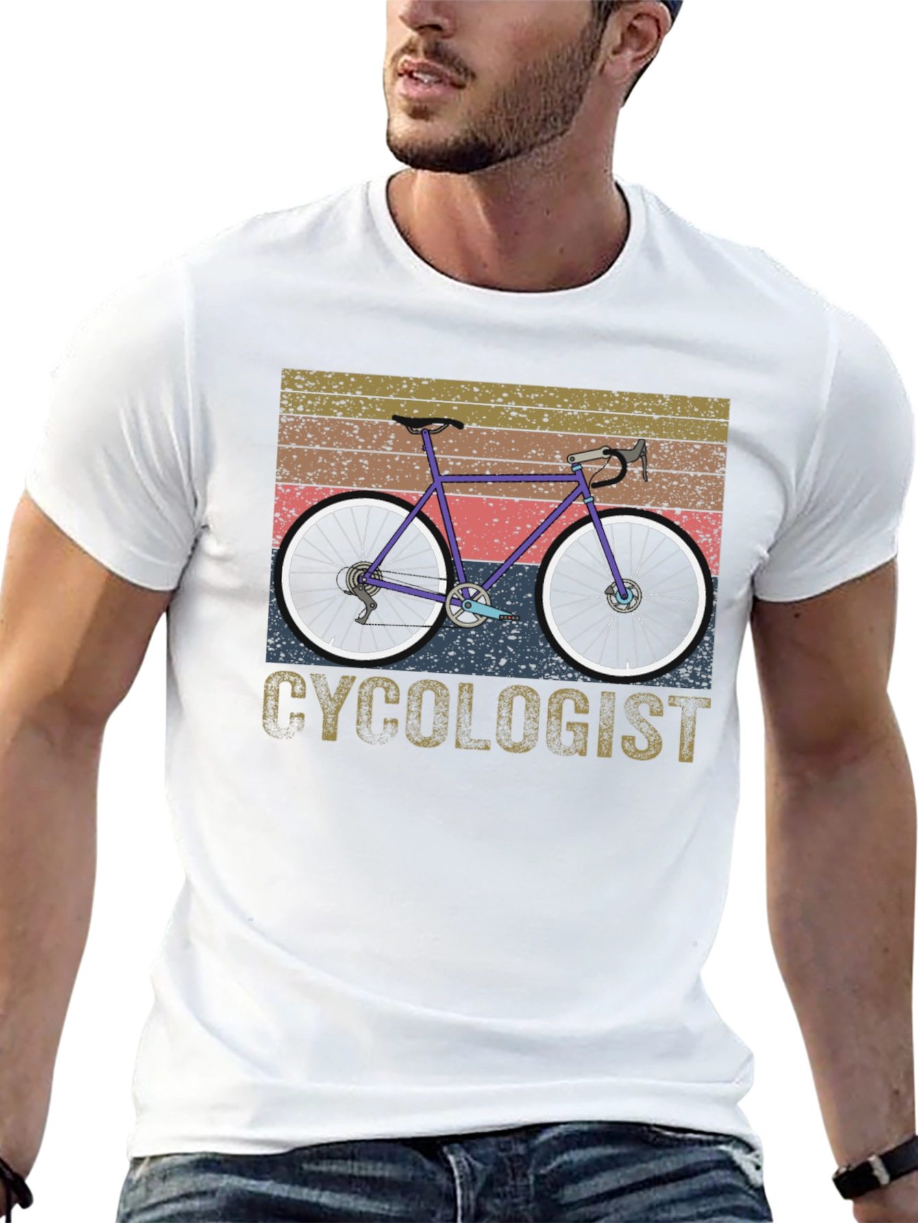 Cyclogist Retro Graphic T-Shirt
