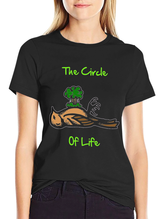 Circle of Life Graphic Tee - Black T-Shirt
