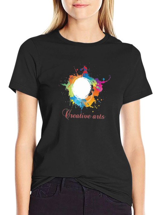 Creative Arts T-Shirt - Colorful Design