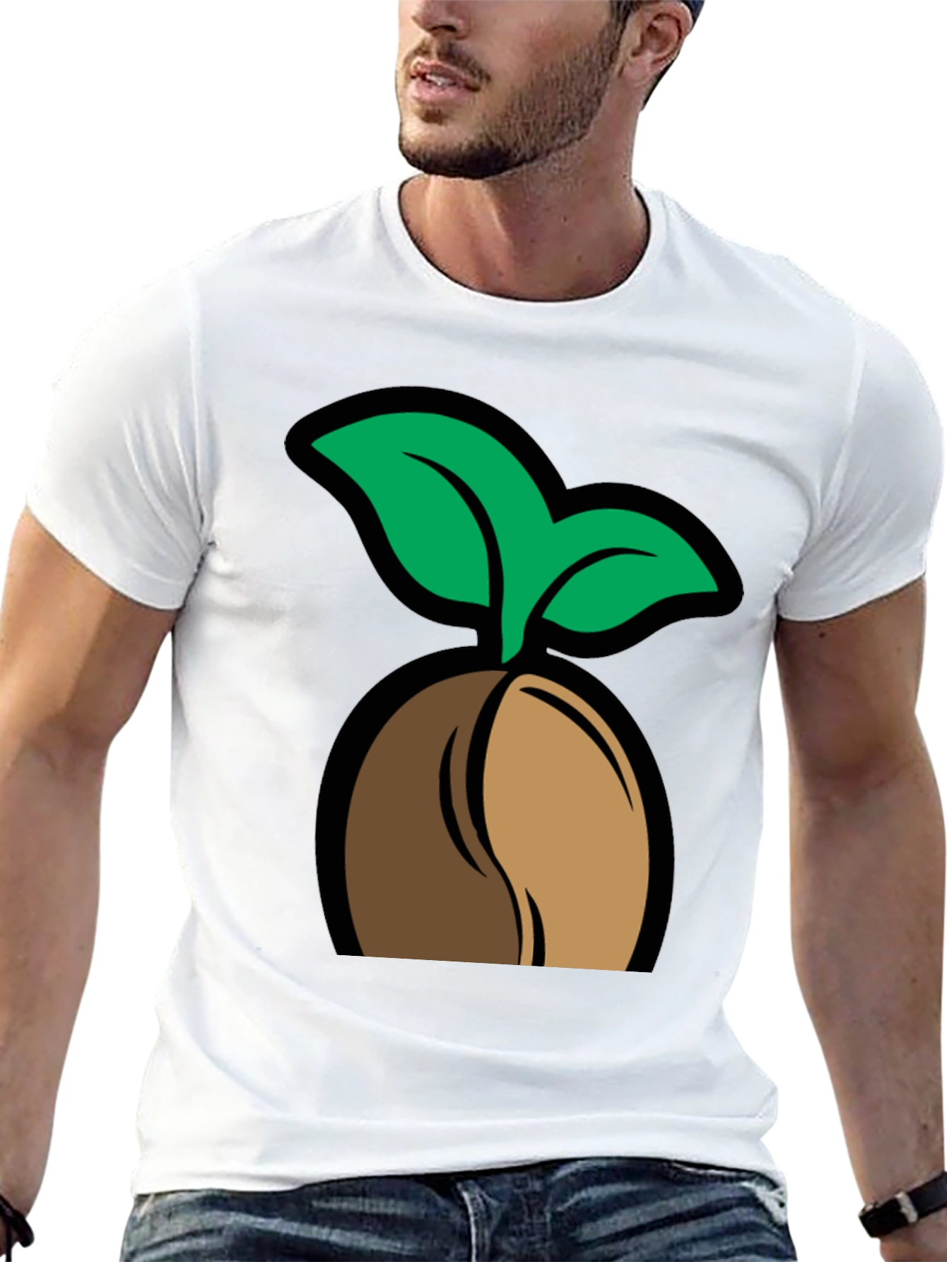 Sprout Seed Graphic Tee - Organic Style