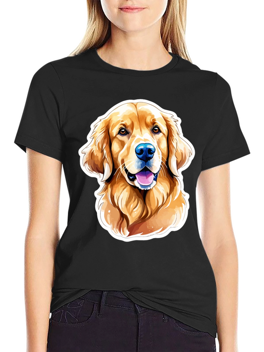 Golden Retriever Dog Graphic Tee - Unisex