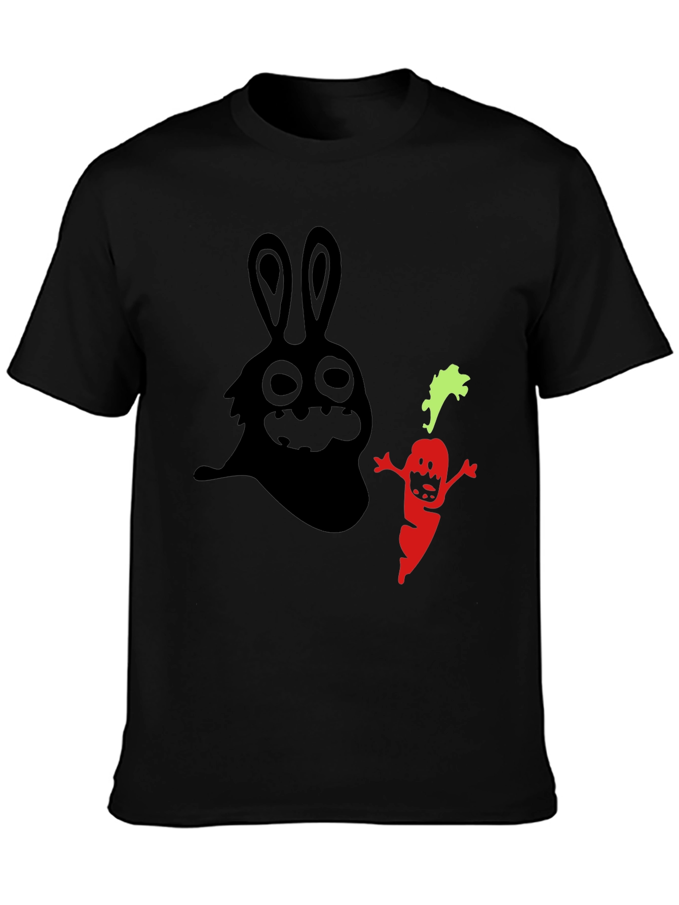 Spooky Bunny & Carrot Graphic Tee
