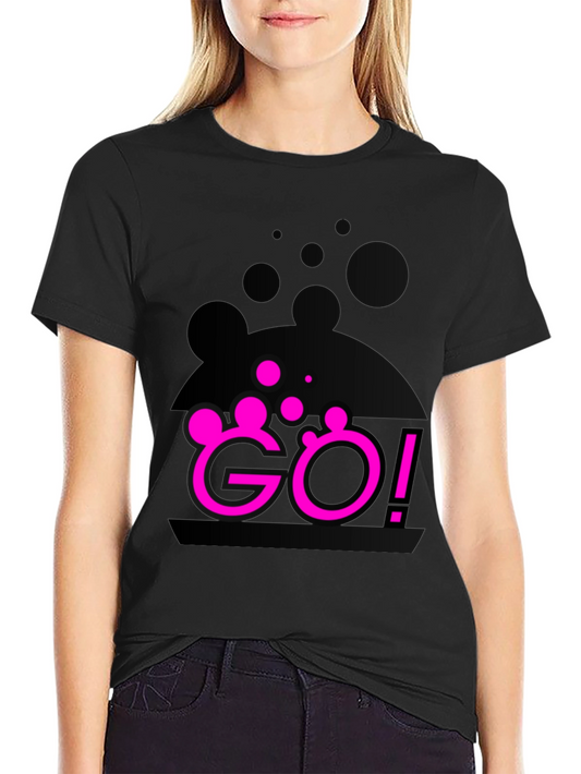 Bold Go! Graphic Tee - Modern Streetwear