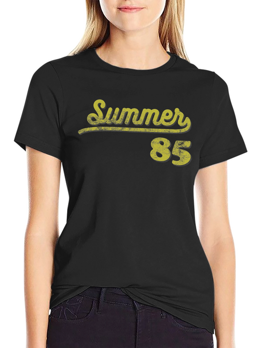 Summer 85 Graphic Tee - Vintage Style Shirt