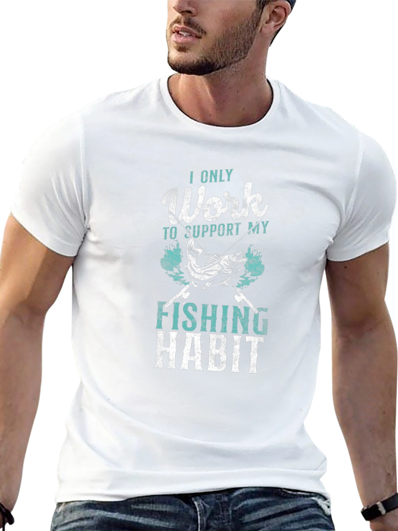 Fishing Habit Graphic T-Shirt - Angler Apparel
