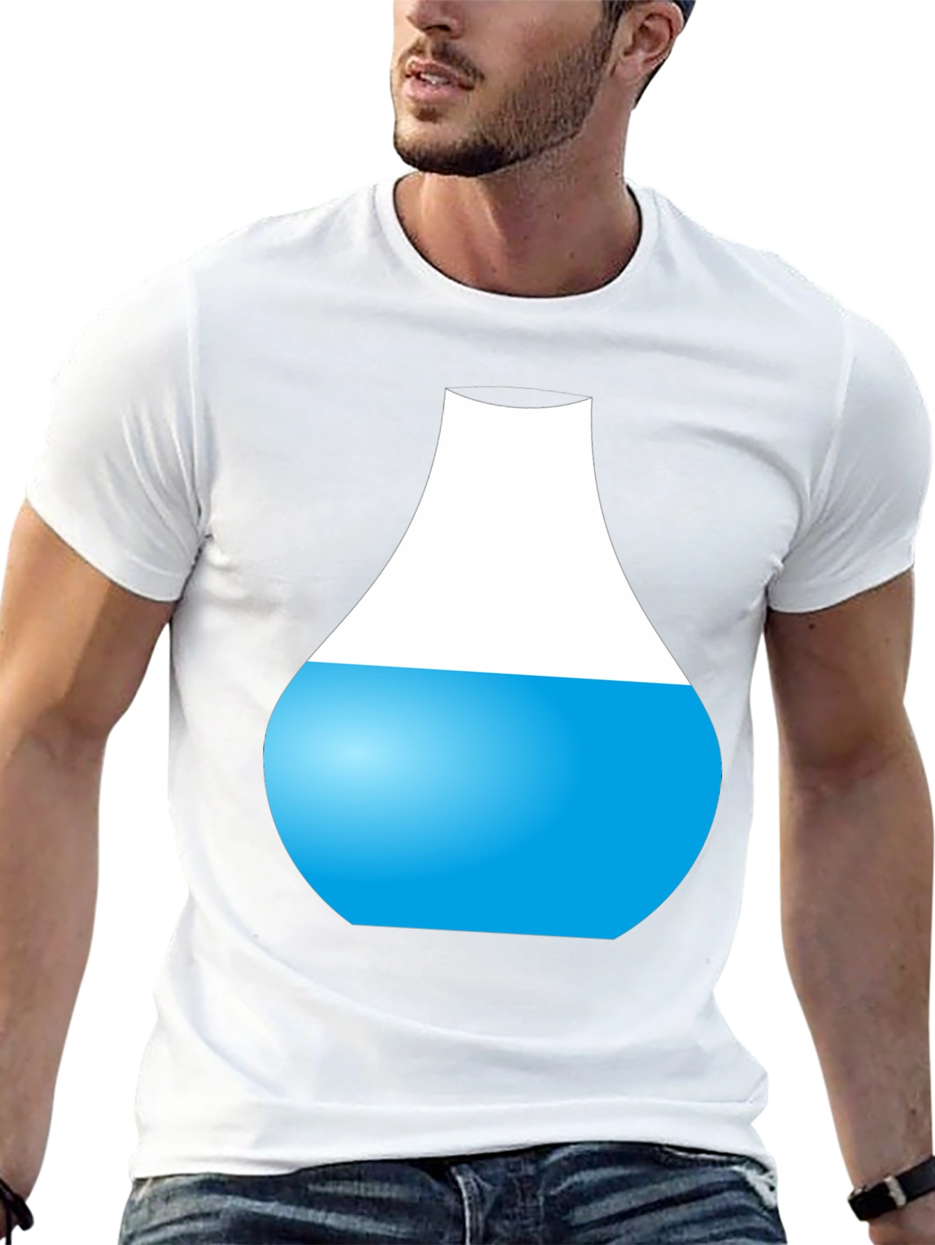 Abstract Water Vessel Graphic Tee
