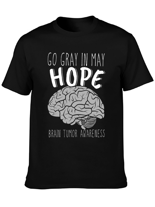 Go Gray In May Brain Tumor Awareness T-Shirt