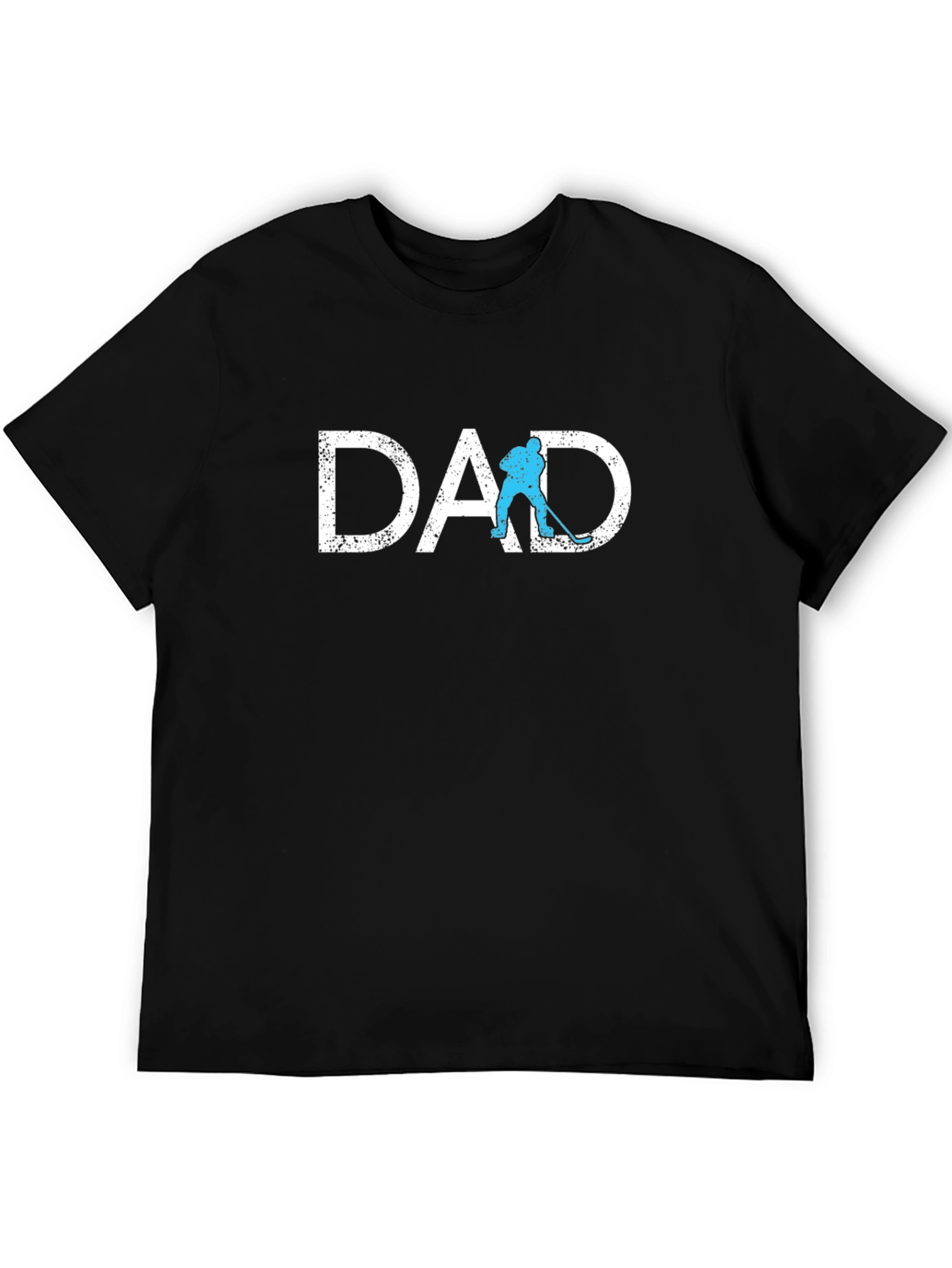 Hockey Dad Graphic T-Shirt - Black Tee