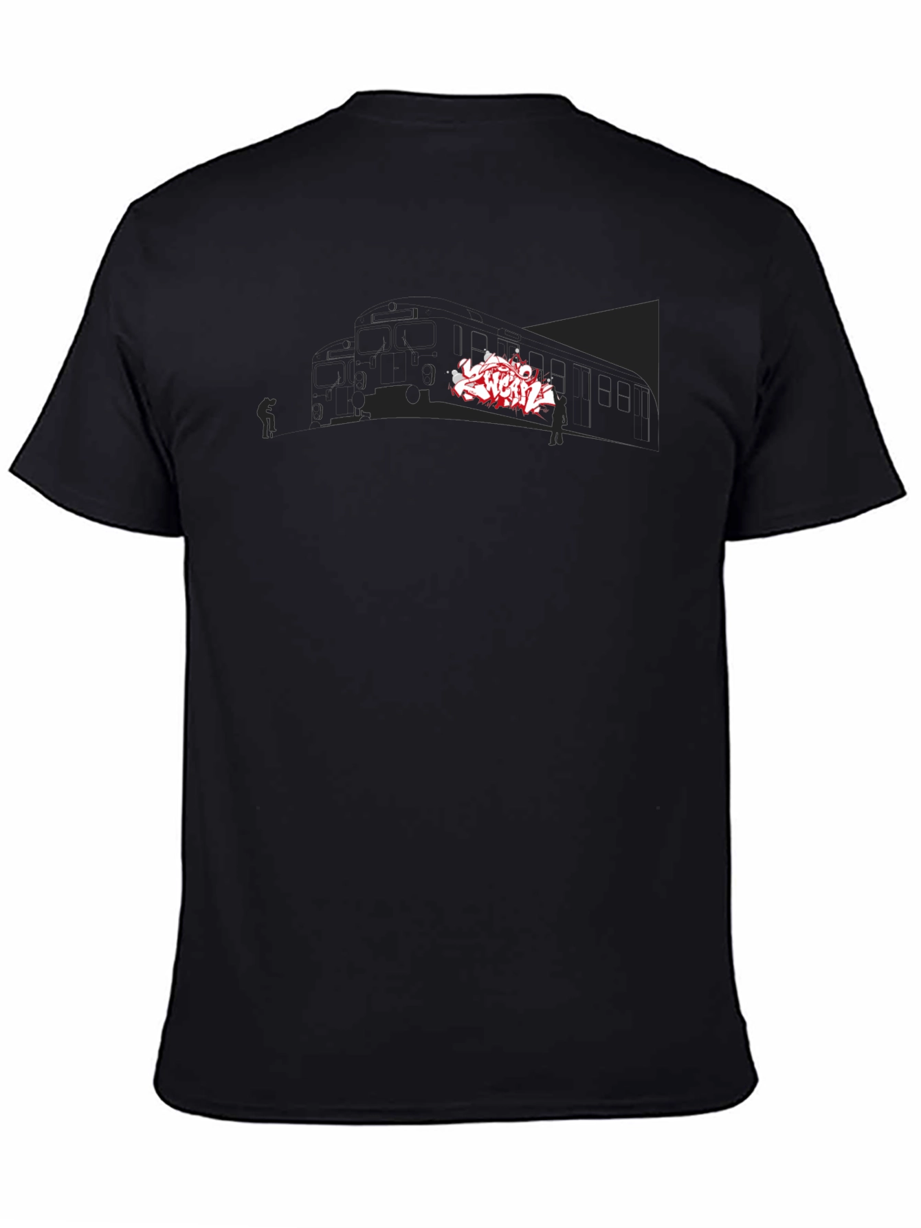 Urban Graffiti Tee - Street Art Inspired Graphic Print