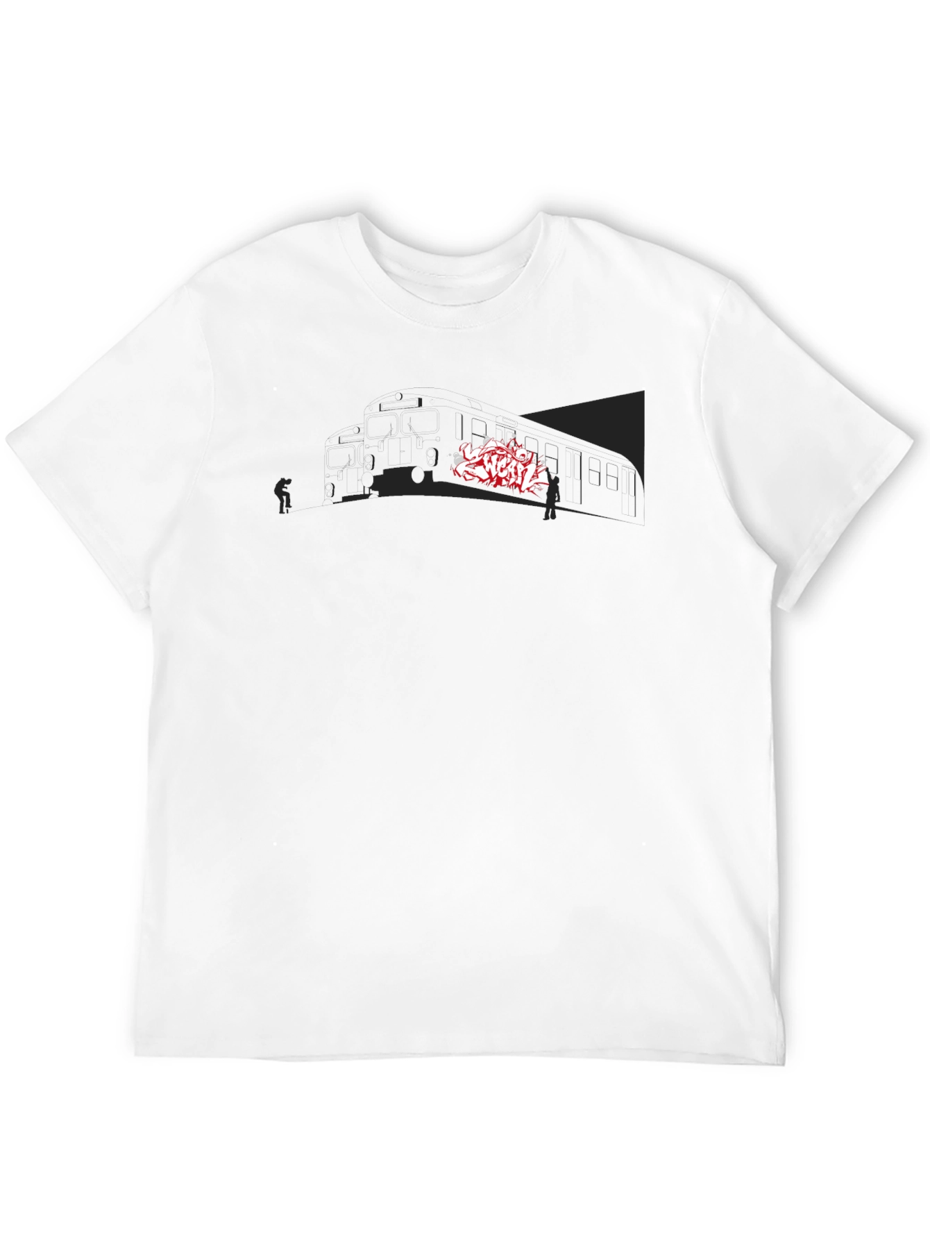 Urban Graffiti Tee - Street Art Inspired Graphic Print