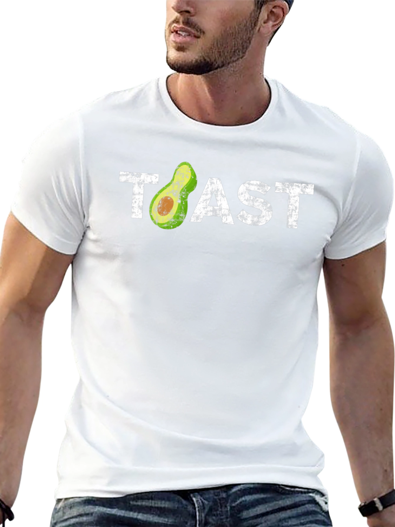 Avocado Toast Graphic Tee - Foodie T-Shirt